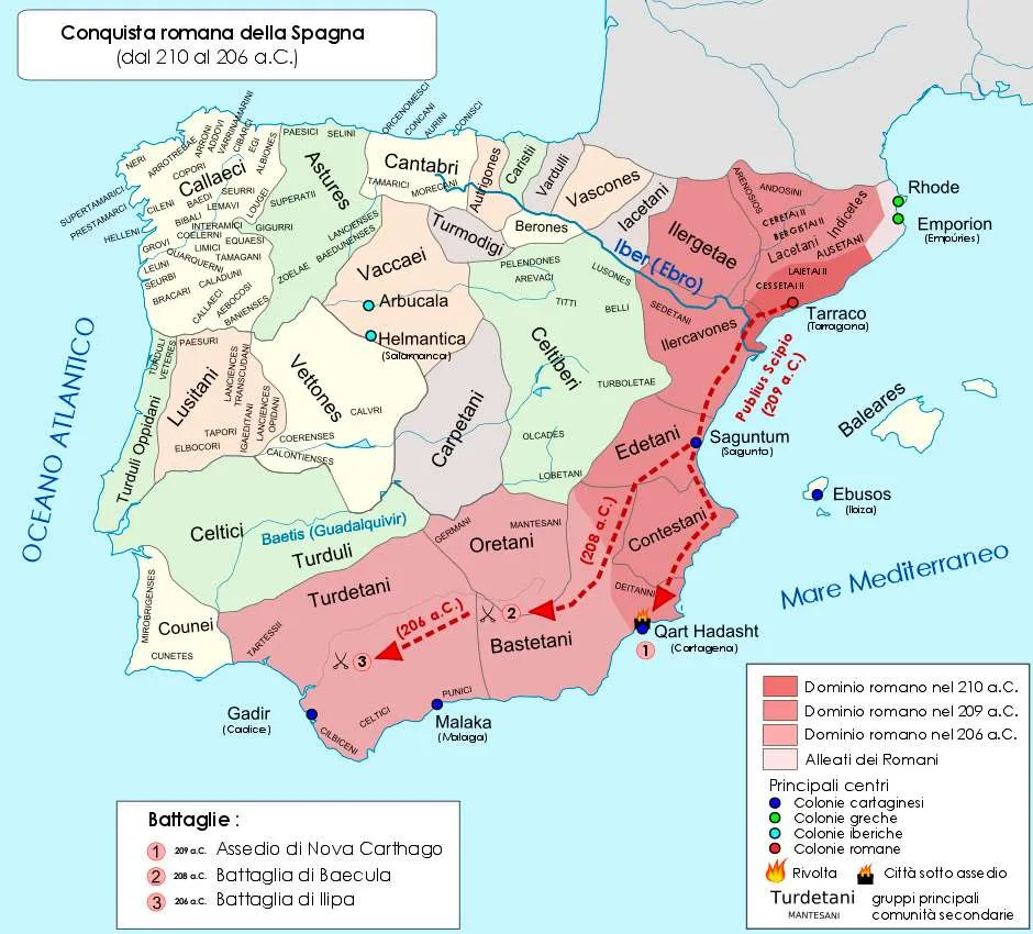 Campañas de Escipión el Africano en Hispania