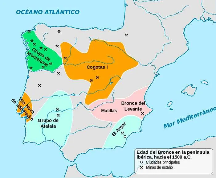 Grupos culturales peninsulares de la Edad del Bronce