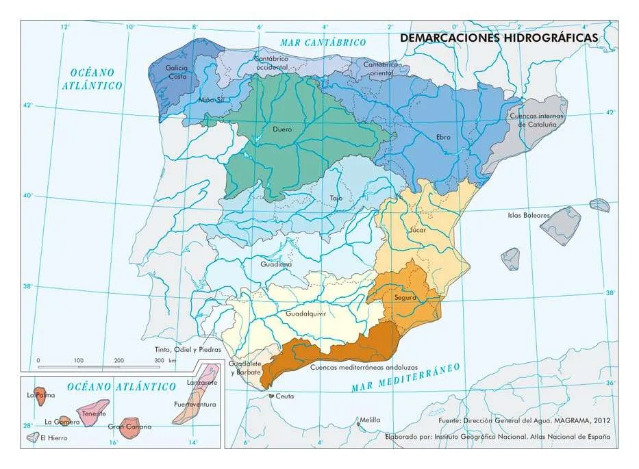 demarcaciones hidrográficas