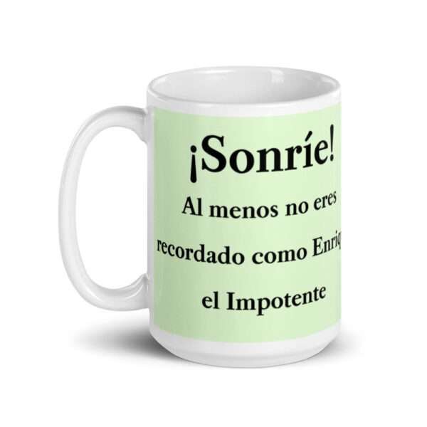 taza enrique el impotente 445ml izquierda