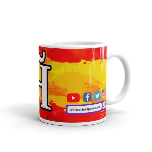 taza la historia de españa 325ml izquierda