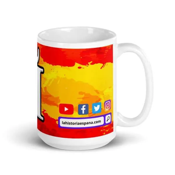 taza la historia de españa 445ml derecha