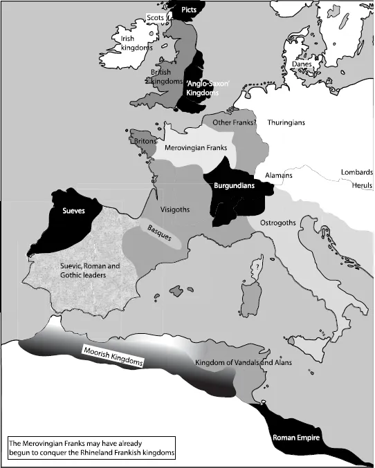 Europa occidental, año 506, por Guy Halsall
