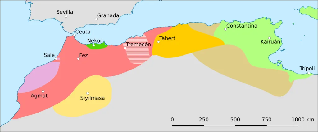 Situación política del Magreb tras la revuelta bereber (740-743)