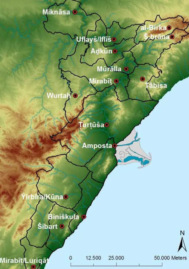 Fortificaciones y área de influencia de la Tortosa andalusí, por Joan Negre