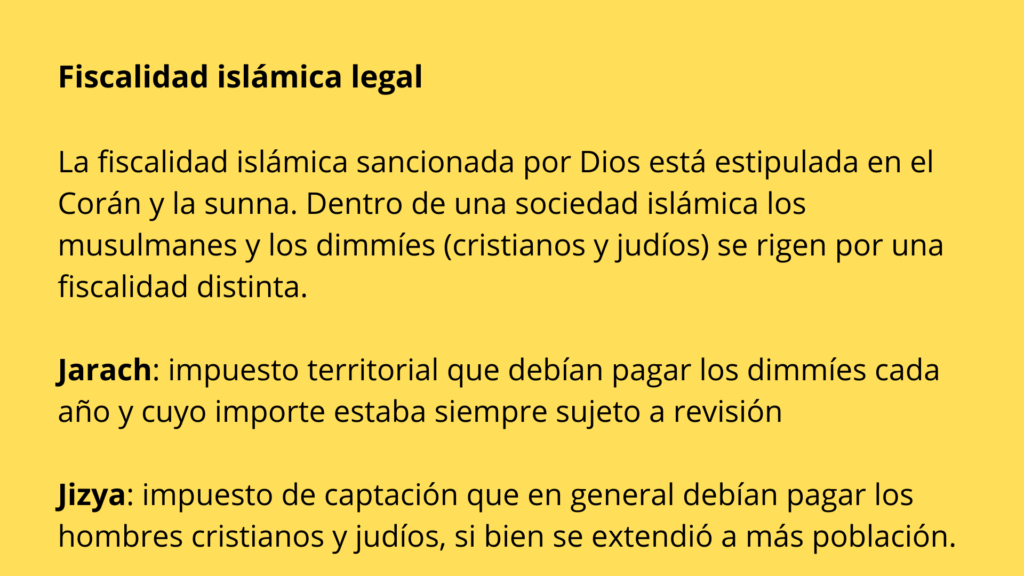 Fiscalidad islámica legal. Dimmíes