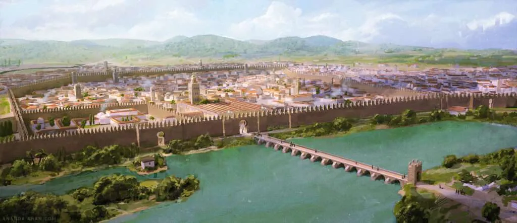 Vista panorámica de la Córdoba califal, por Ananda C. Arán