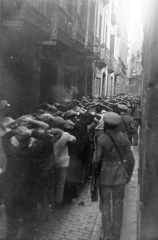 Detenidos por la huelga general y de alquileres en Barcelona, septiembre de 1931