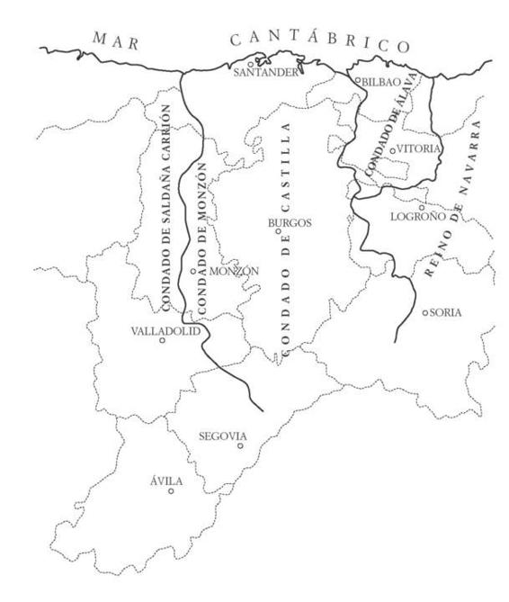 Condados de Castilla, Álava y Monzón bajo Sacho García, por Gonzalo Martínez Díez