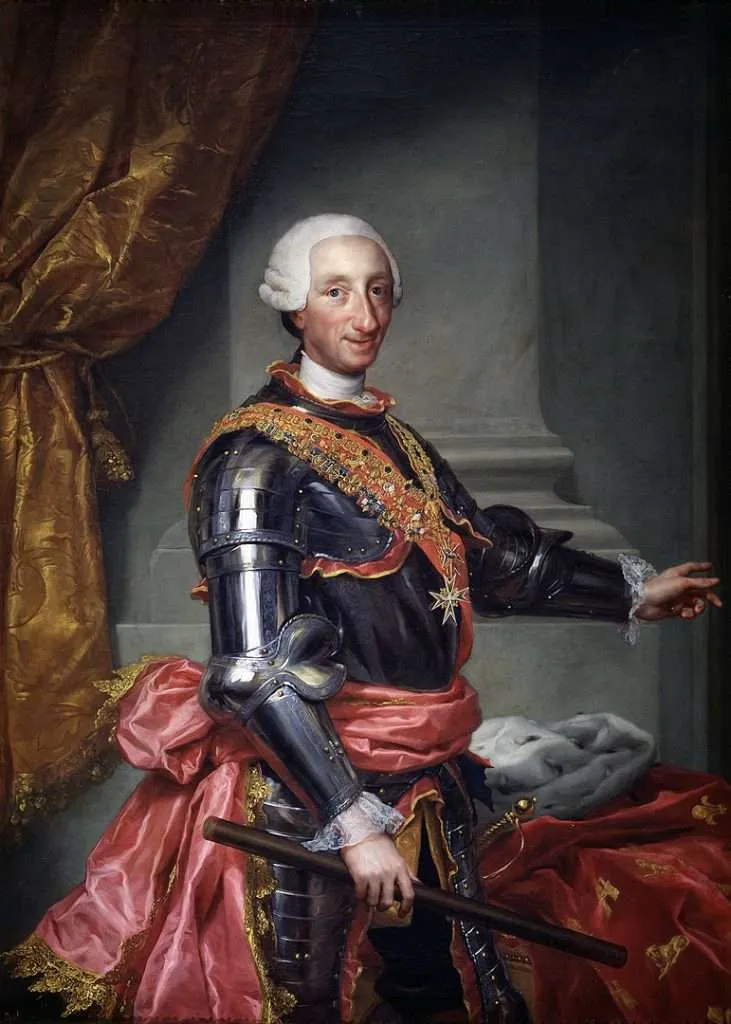 Carlos III de España (1765), por Anton Raphael Mengs
