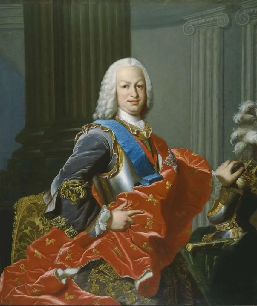Fernando VI de España, por Louis-Michel van Loo