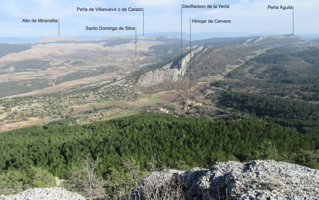 Vistas desde peña Cervera