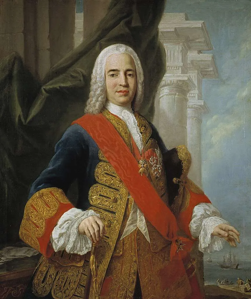 Zenón de Somodevilla y Bengoechea, marqués de la Ensenada (1750), por Jacopo Amigoni