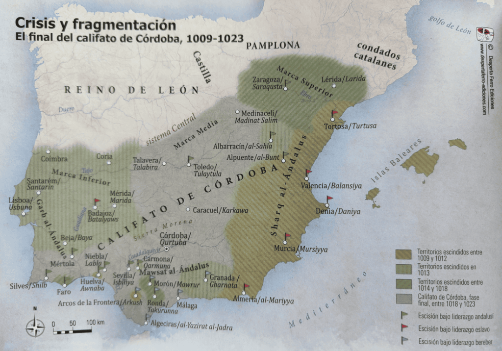 Fragmentación del Califato de Córdoba, por Desperta Ferro