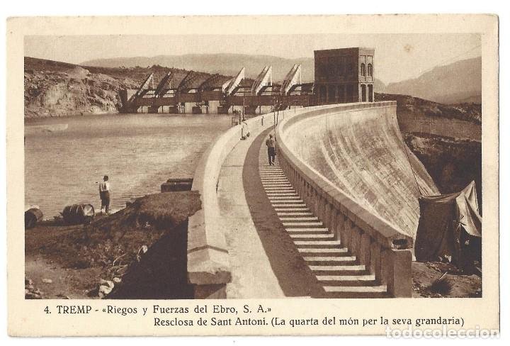 Embalse de San Antonio, en el Pirineo catalán, construido en 1913 por la Barcelona Traction