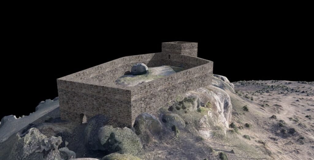 Reconstrucción del castillo de Vermoim