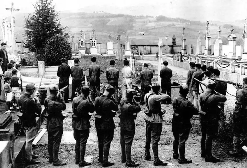 Republicanos fusilados en un cementerio de Canarias