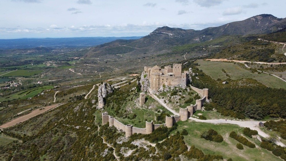 Castillo de Loarre (Huesca), construido en el siglo XI