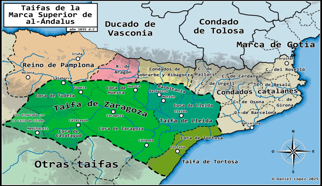 Noreste peninsular, c. 1035, por Daniel López