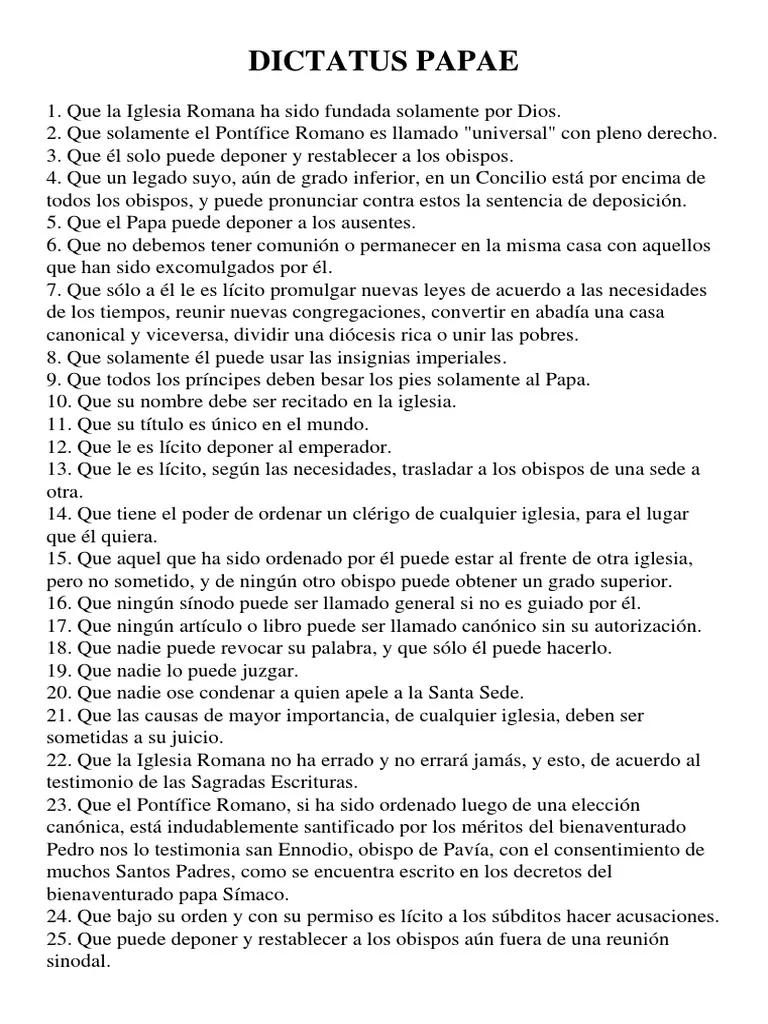 Dictatus papae