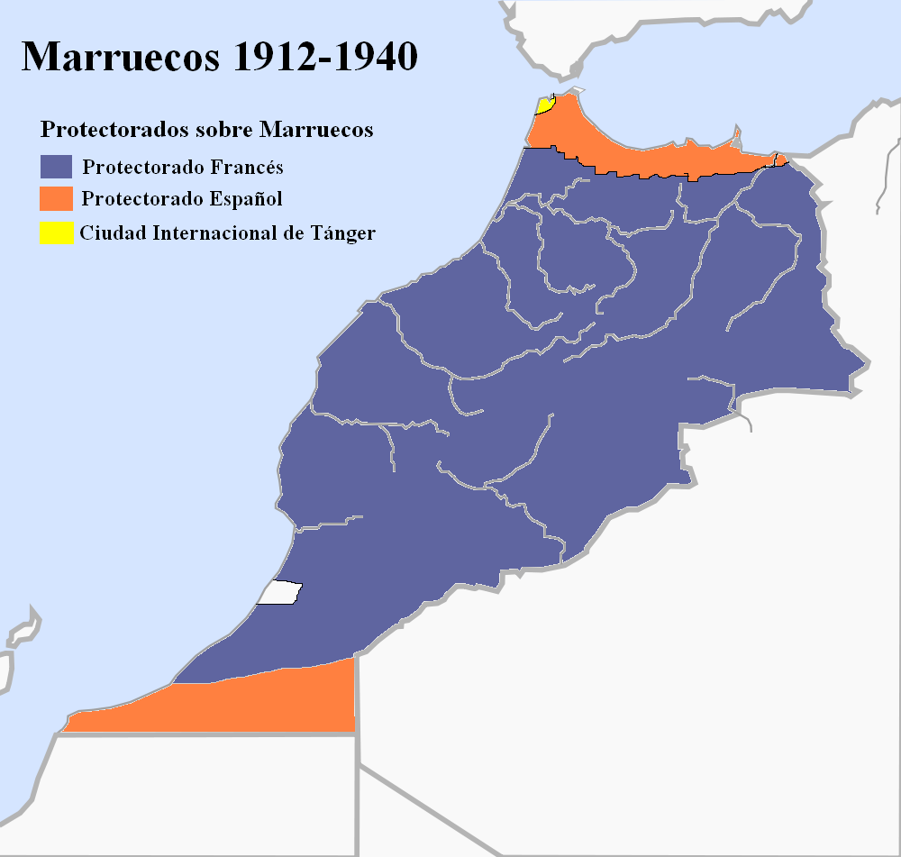 Reparto de Marruecos, 1912-1940